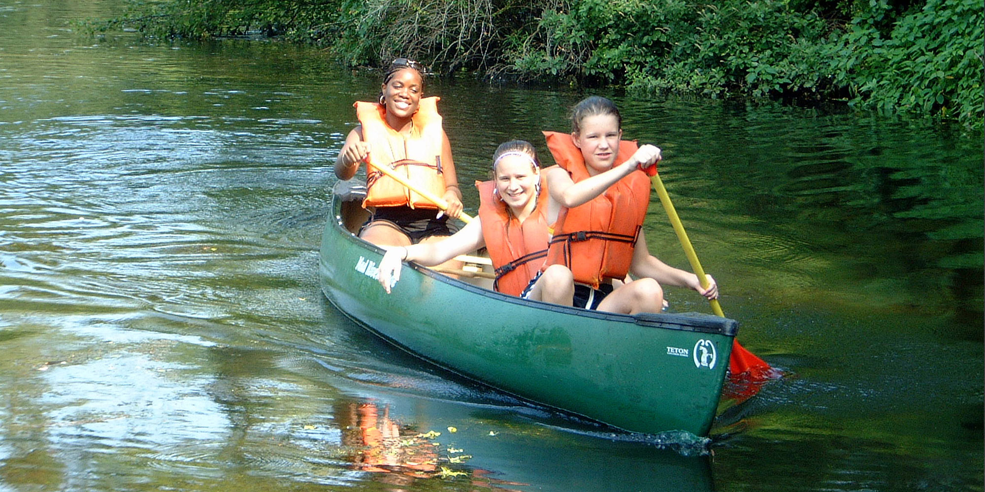 Kids in a Canoe