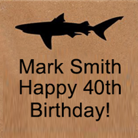 Mark Smith Happy 40th Paver