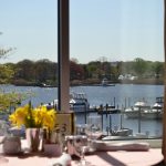 Restaurant overlooking river