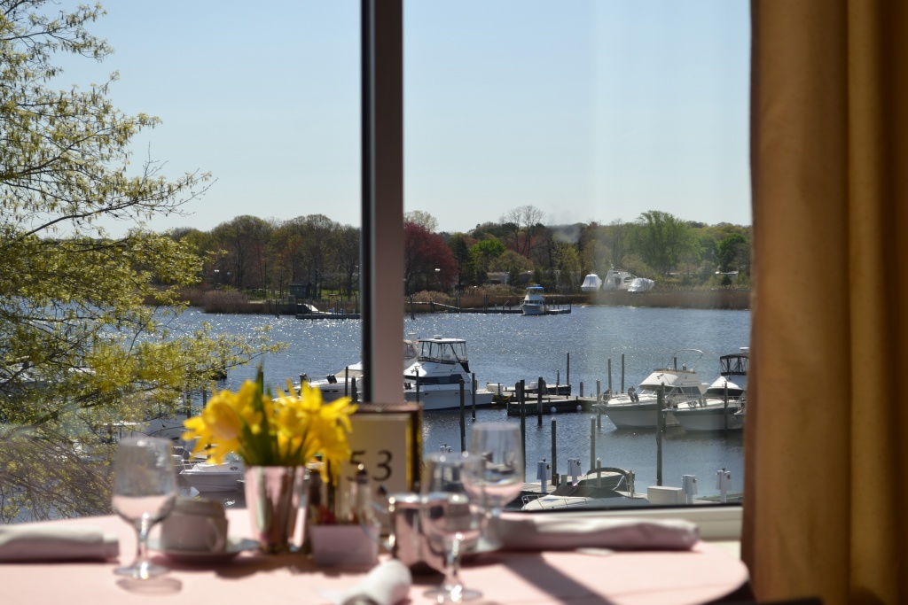 Restaurant overlooking river