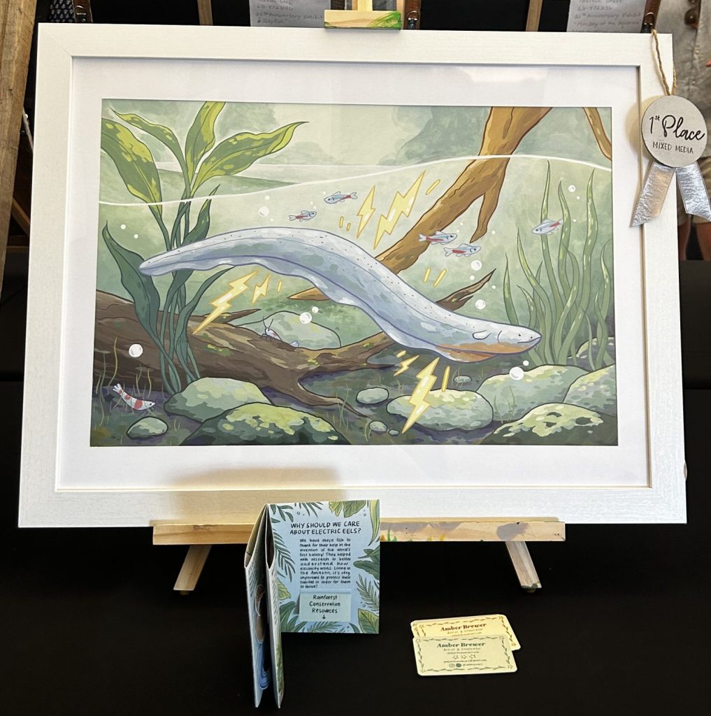 Electric Eel Environment MixdMediaFirstPlace Amber Brewer