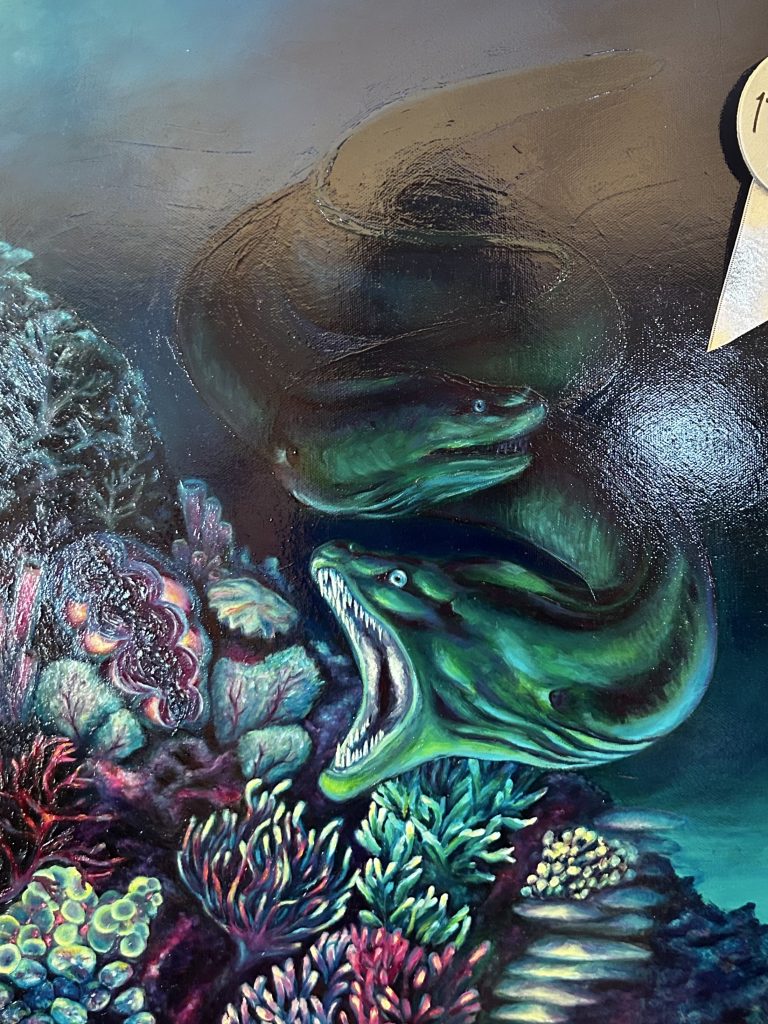 Secrets of the Reef Painting 1stPlace Trisha Danesi