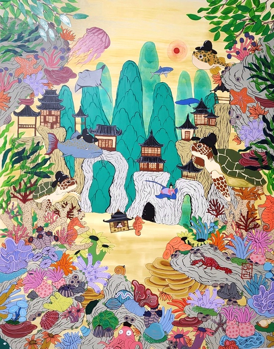 Underwater Palace Honorable Mention Joan Kim Suzuki